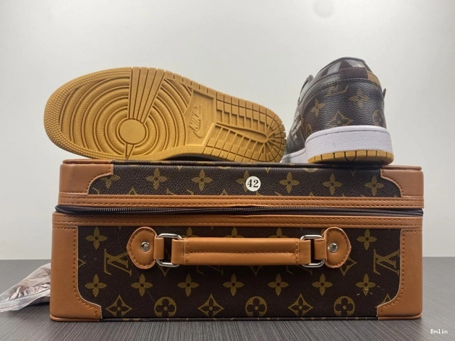 Bmlin x LOW Off-Louis AJ1 Air 1 Jordan OW 0804